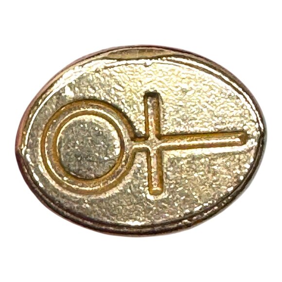 Antique Gold Fleur-De-Lis Wax Seal Stamp Set Brass Turtle Cross Woman Set Lot 3 - Picture 3 of 8